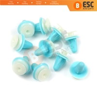 10 Pieces Door Panel Retainer Blue and white Colour for Isuzu 8942264920 Mazda 9927 40 825 Toyota 67771 01010 67771 12010