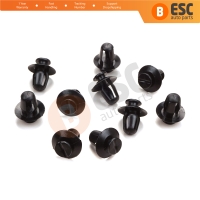 10 Pieces Side Moulding Clip 8565.35 for Citroën Peugeot