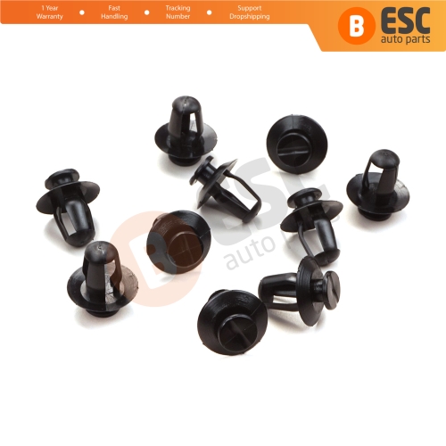 10 Pieces Side Moulding Clip 8565.35 for Citroën Peugeot