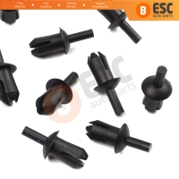 10 Pieces Trunk Trim Push Type Fastener Clip 0009903792 For Mercedes Benz