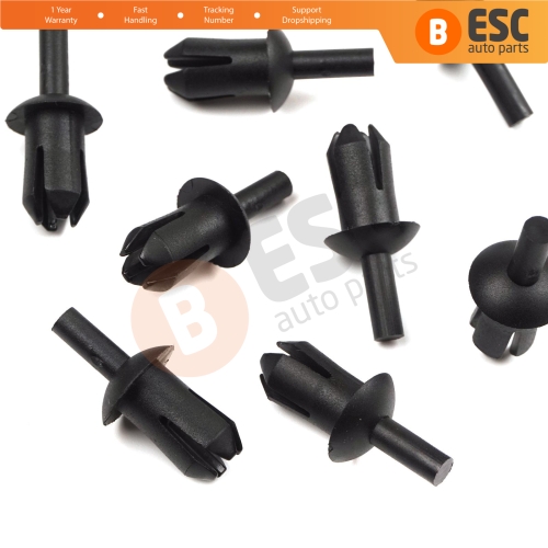 10 Pieces Trunk Trim Push Type Fastener Clip 0009903792 For Mercedes Benz