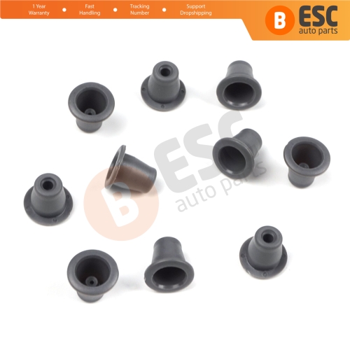 10 Pieces Fender Moulding Grommet for Opel 129943