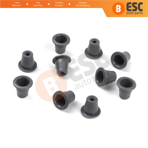 10 Pieces Fender Moulding Grommet for Opel 129943