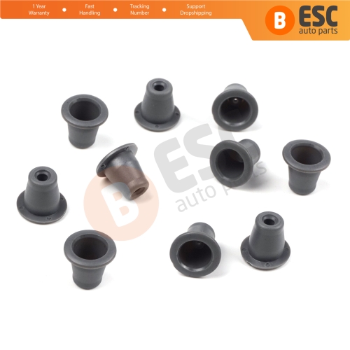 10 Pieces Fender Moulding Grommet for Opel 129943