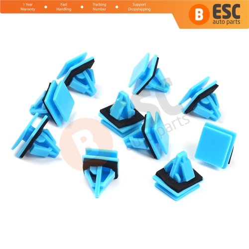 10 Pieces Side Moulding Clips for Kia 87758 3L000