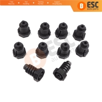 10 Pieces Headlight Mount Adjusting Adjuster Clips Screw Bolt Fastener 63121387026 for BMW 3 E36 6 E63 E64 Z3