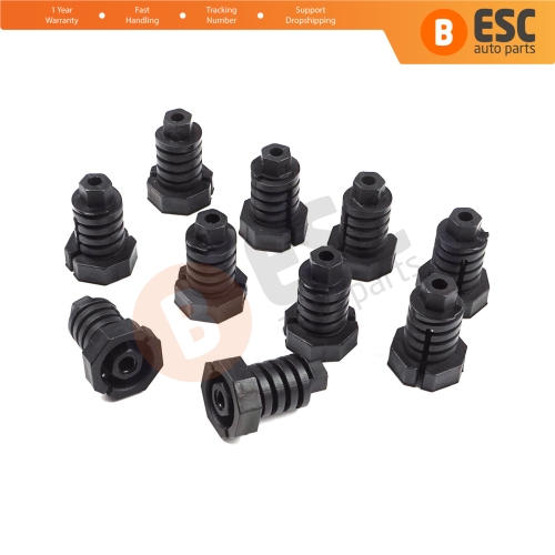 10 Pieces Headlight Mount Adjusting Adjuster Clips Screw Bolt Fastener 63121387026 for BMW 3 E36 6 E63 E64 Z3