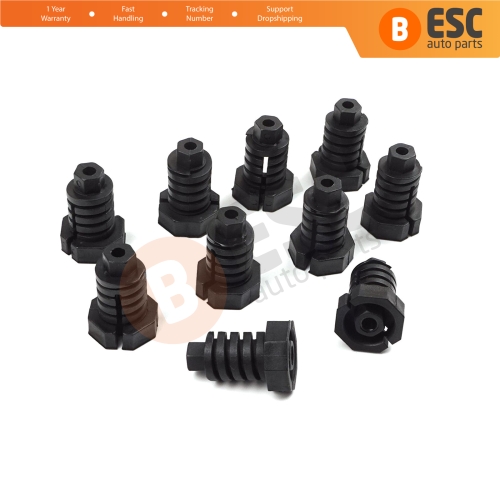 10 Pieces Headlight Mount Adjusting Adjuster Clips Screw Bolt Fastener 63121387026 for BMW 3 E36 6 E63 E64 Z3