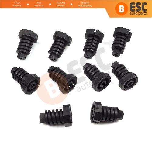 10 Pieces Headlight Mount Adjusting Adjuster Clips Screw Bolt Fastener 63121387026 for BMW 3 E36 6 E63 E64 Z3