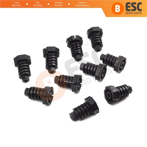 10 Pieces Headlight Mount Adjusting Adjuster Clips Screw Bolt Fastener 63121387026 for BMW 3 E36 6 E63 E64 Z3