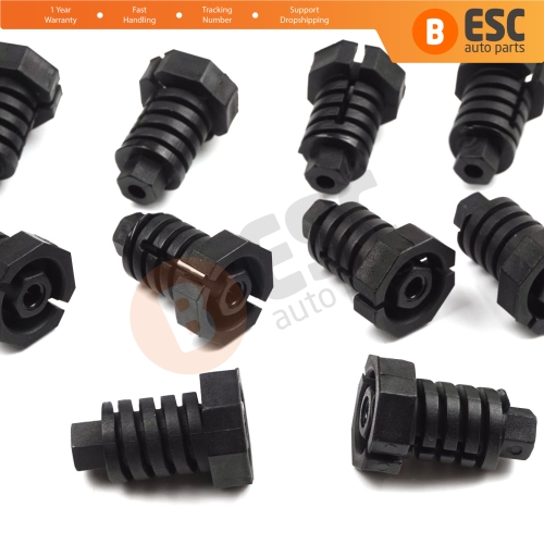 10 Pieces Headlight Mount Adjusting Adjuster Clips Screw Bolt Fastener 63121387026 for BMW 3 E36 6 E63 E64 Z3