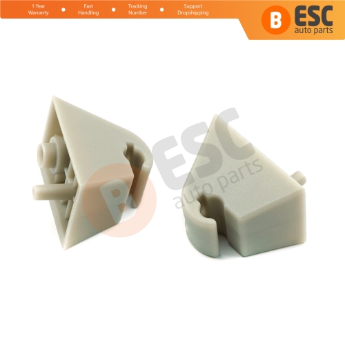 2 Pieces Sun Visor Clip for Opel Renault