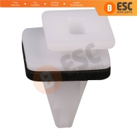 10 Pieces Rocker Pillars Floor Exterior Trim Moulding Clip With Sealer for Honda 91513 S7S 003