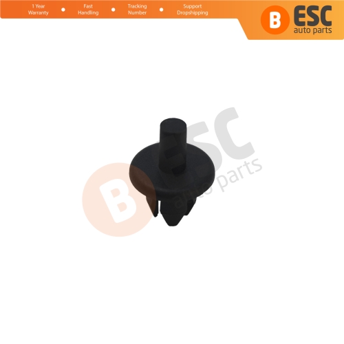 10 Pieces Push in Rivet Black for Opel 1719245 Alfa Romeo 51751429 Daewoo 94530507 Fiat 51751429 Opel 1719245 Saab 90138810