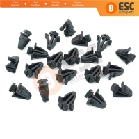 20 Pieces Radiator Front Grille Clips 01553 03831 62318 01WOO for Nissan