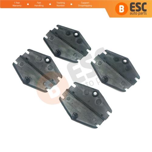 4 Pieces Front or Rear Door Window Guide for GM 12338011 10051034 20123070 20328600