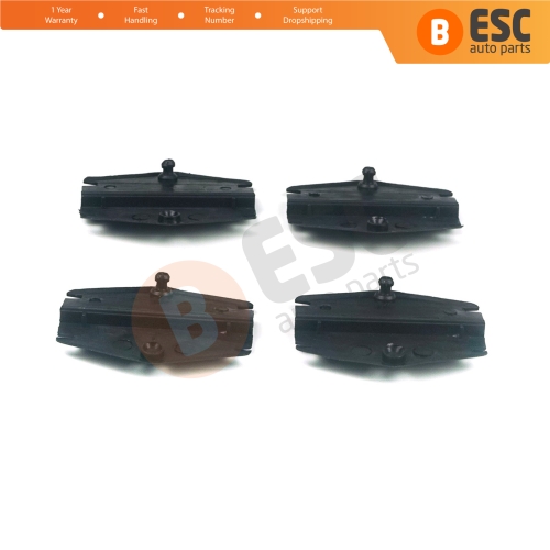 4 Pieces Front or Rear Door Window Guide for GM 12338011 10051034 20123070 20328600