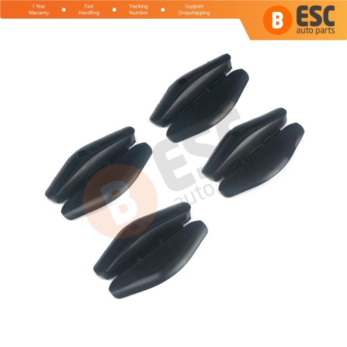 4 Pieces Front or Rear Door Window Guide Rear Of Glass 20747509 for Buick Cadillac Olds Pontiac 20747509