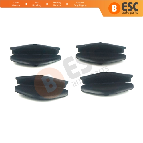 4 Pieces Front or Rear Door Window Guide Rear Of Glass 20747509 for Buick Cadillac Olds Pontiac 20747509