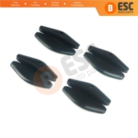 4 Pieces Front Rear Door Window Glass Guide 20478733 22539533 for Buick Skylark Somerset Chevrolet Lumina APV Olds Calais Pontiac Grand Am Pontiac Trans Sport