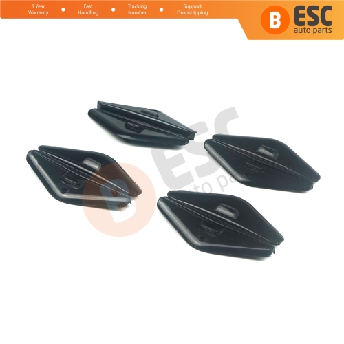 4 Pieces Front Door Window Guide Front Of Glass for Buick Chevrolet Olds Pontiac 12353912 20487630 2072176