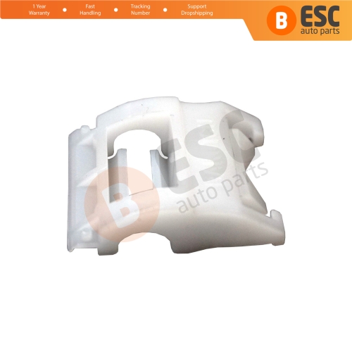 10 Pieces Side Moulding Clip White For Renault 7703077256