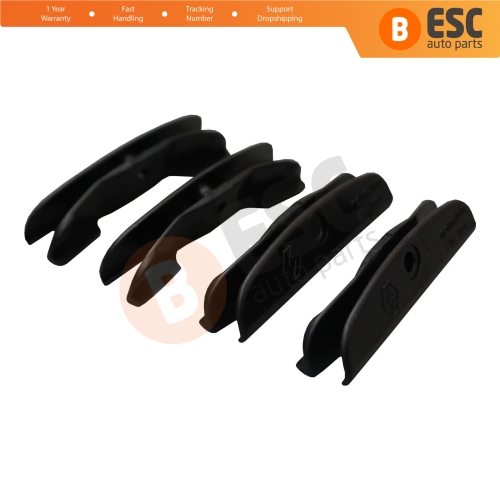 4 Pieces Window Holder Clips For Renault 7700838242