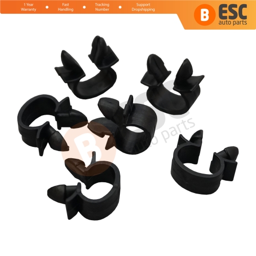 10 Pieces Wiring Cable Loom Harness Holder Clip 7703079070 for Renault