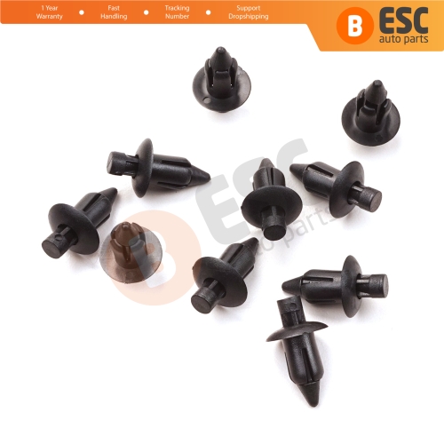 10 Pieces Push Type Retainer for Suzuki 09409083085ES Nissan 66824 01G00 Honda 90116 675 003ZA