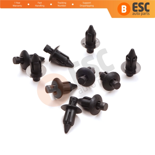 10 Pieces Push Type Retainer for Suzuki 09409083085ES Nissan 66824 01G00 Honda 90116 675 003ZA