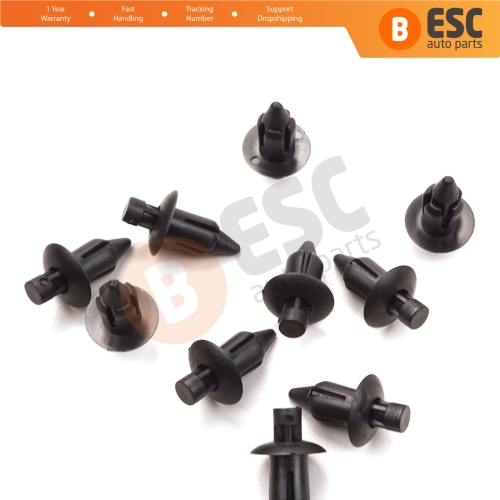 10 Pieces Push Type Retainer for Suzuki 09409083085ES Nissan 66824 01G00 Honda 90116 675 003ZA