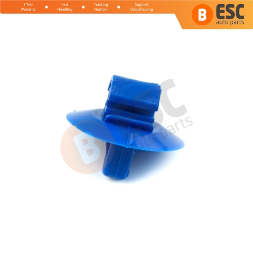 10 Pieces Side Moulding Clip 7703077420 Blue Color For Opel Nissan Iveco Renault