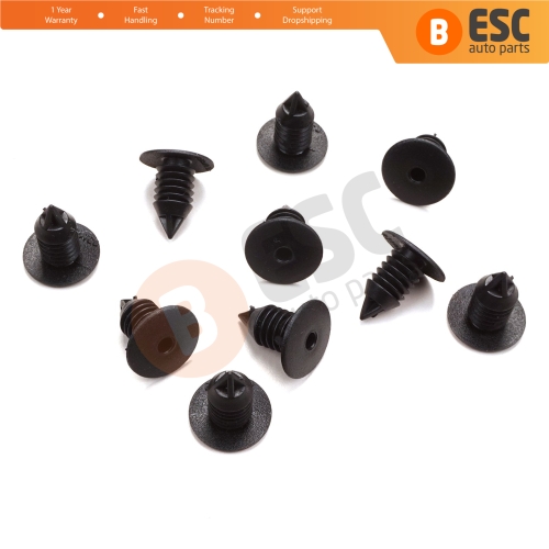 10 Pieces Fir Tree M.12 Clips For Renault Fiat Head Size 20 mm