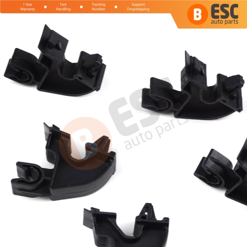 10 Pieces Bonnet Hood Support Bracket Clip for Vauxhall Opel GM 09114314