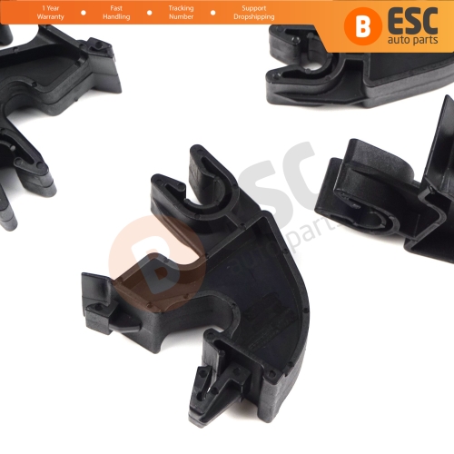 10 Pieces Bonnet Hood Support Bracket Clip for Vauxhall Opel GM 09114314