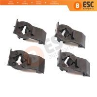 4 Pieces Window Fixer Clips 51338218383 for BMW 3 Series E46 1997-2006