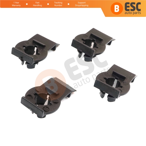 4 Pieces Window Fixer Clips 51338218383 for BMW 3 Series E46 1997-2006