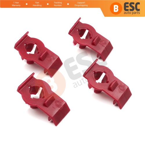 4 Pieces Window Fixer Clips 51338218383 for BMW E46