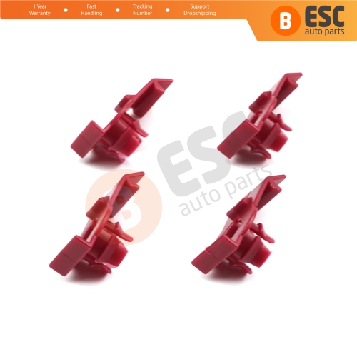 4 Pieces Window Fixer Clips 51338218383 for BMW E46