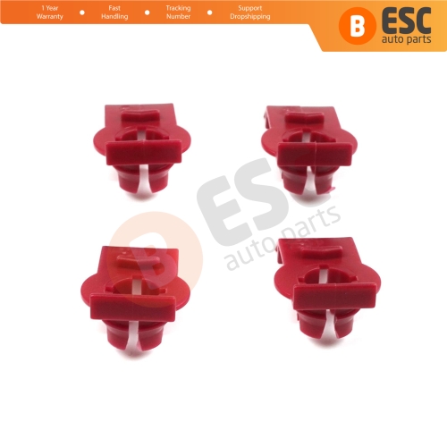 4 Pieces Window Fixer Clips 51338218383 for BMW E46