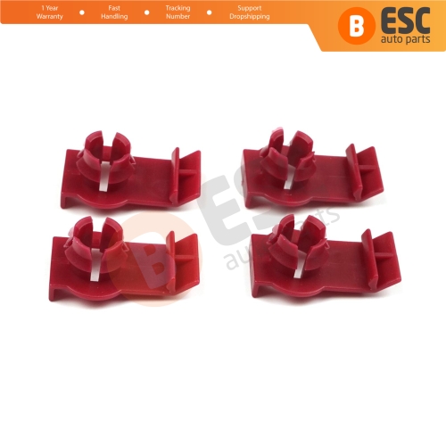 4 Pieces Window Fixer Clips 51338218383 for BMW E46