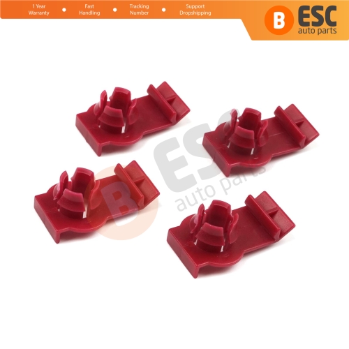 4 Pieces Window Fixer Clips 51338218383 for BMW E46