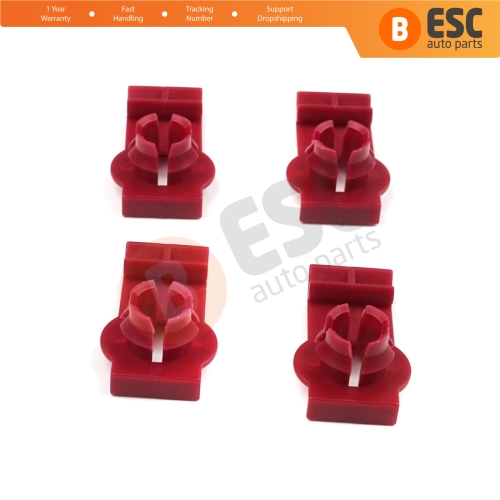 4 Pieces Window Fixer Clips 51338218383 for BMW E46