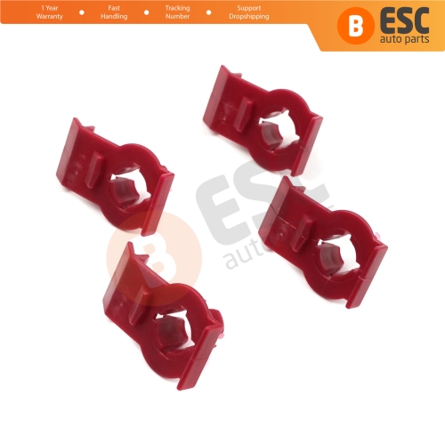 4 Pieces Window Fixer Clips 51338218383 for BMW E46