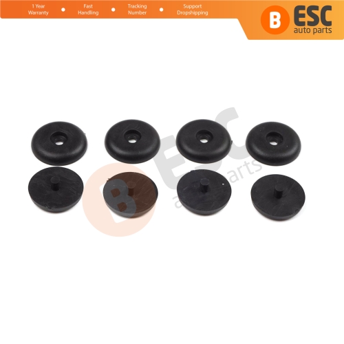 4 Pieces Seat Safety Belt Buckle Stop Button Fastener Clips for BMW