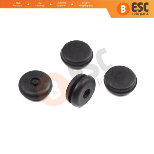 4 Pieces Seat Safety Belt Buckle Stop Button Fastener Clips for BMW