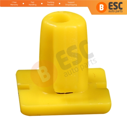 10 Pieces Body Side Moulding Clip Yellow for 87756 34500 Hyundai