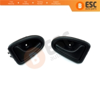 Interior Door Handle BLACK Right and Left 8200028994 8200028995 for Renault Megane 1 1995-2002