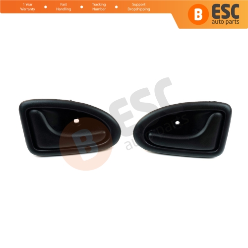 Interior Door Handle BLACK Right and Left 8200028994 8200028995 for Renault Megane 1 1995-2002