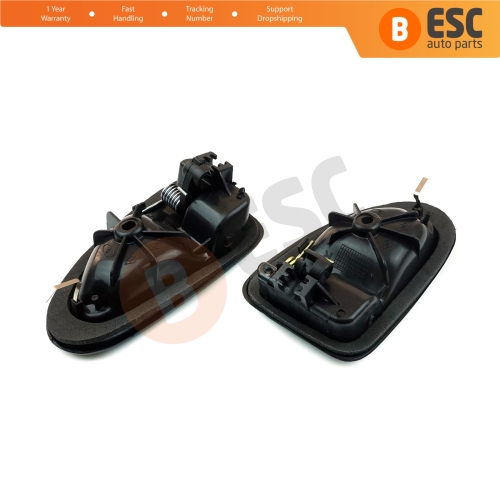 Interior Door Handle BLACK Right and Left 8200028994 8200028995 for Renault Megane 1 1995-2002